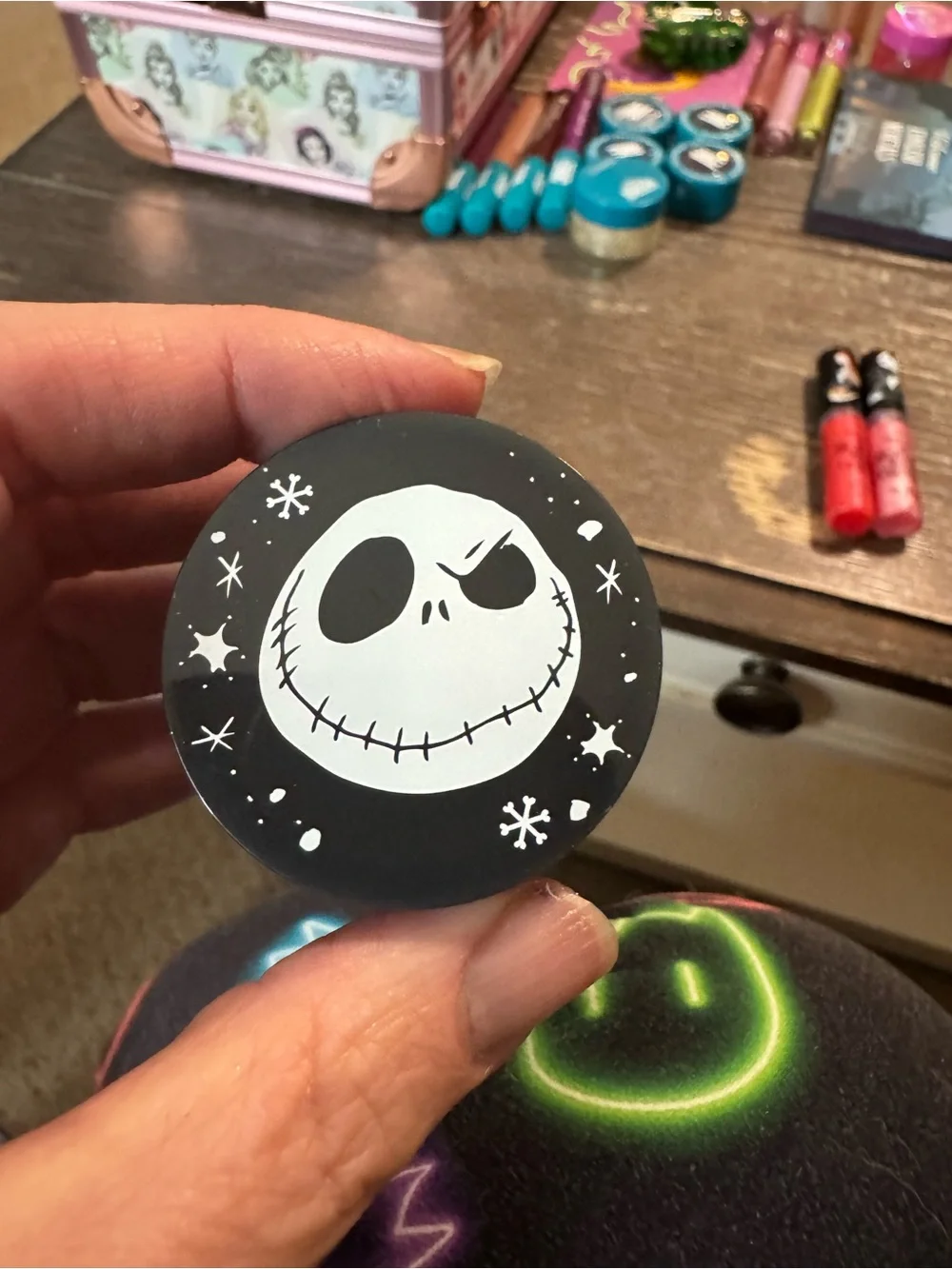 Nightmare Before Christmas Lip Shine Duo with Glitter Gel